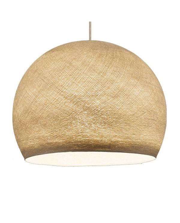 Pendelleuchte mit kuppelförmigem Lampenschirm Cupola